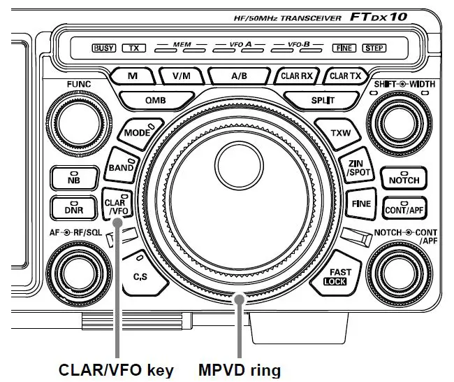 YAESU-FTDX10-HF-50 MHz-100W-Desktop-Radio-fig-35