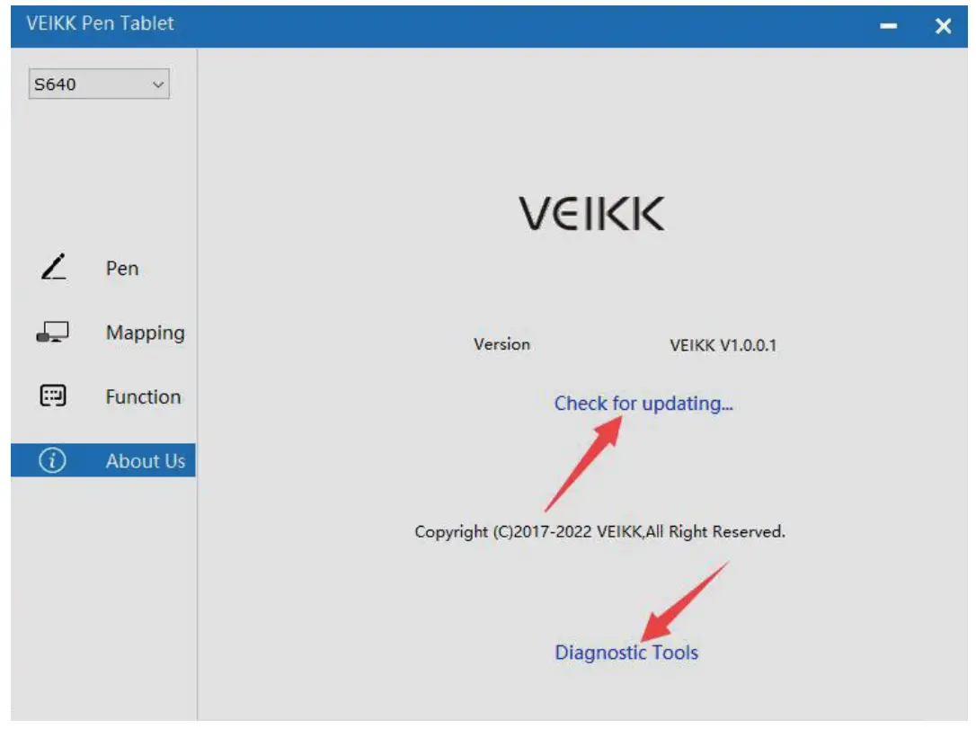 VEIKK S640 Digital Drawing Battery Free Graphic Pen Tablet - app 2