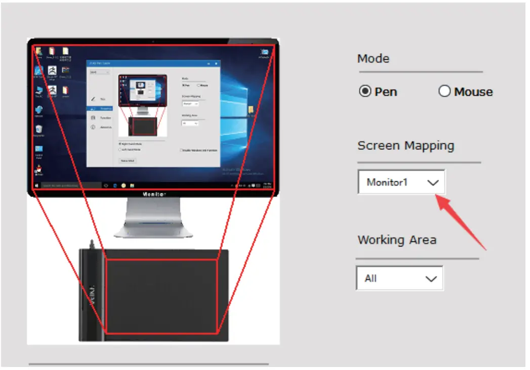 VEIKK S640 Digital Drawing Battery Free Graphic Pen Tablet - app 6