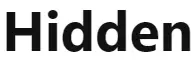 Hidden-logo
