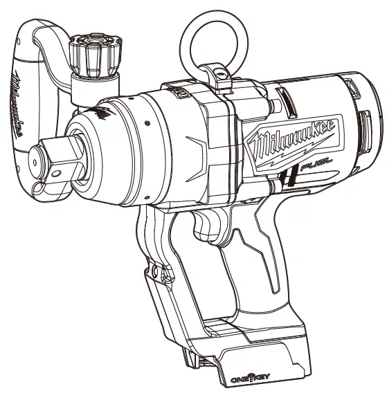 milwaukee-2867-20-M18-Fuel-1-Inch High Torque Impact-Wrench-with-One-Key