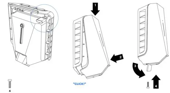 FIG 15 Front cover Closing