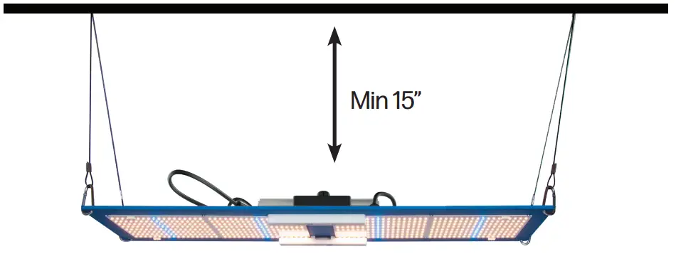 Horticulture Lighting Group HLG 300L 270w 120 Volt Horticulture Lighting 3