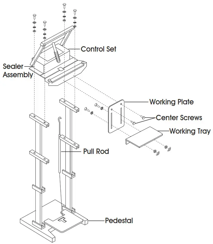 ULINE Foot-Operated Impulse Sealer -- ULINE Foot-Operated Impulse Sealer