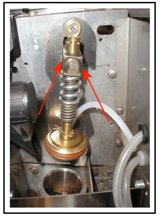 QUICK MILL 05010 A EVO Monza Evo Deluxe Espresso Machine - Carefully press