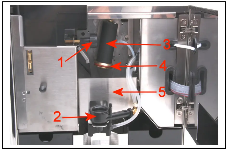 QUICK MILL 05010 A EVO Monza Evo Deluxe Espresso Machine - INSIDE