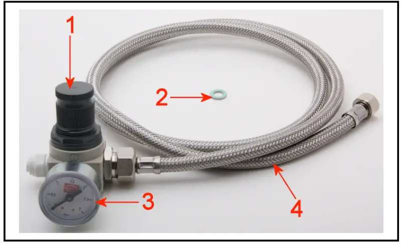 QUICK MILL 05010 A EVO Monza Evo Deluxe Espresso Machine - KIT