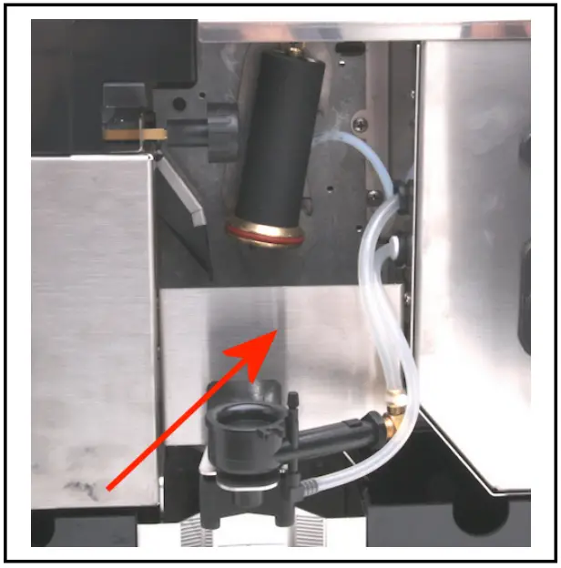 QUICK MILL 05010 A EVO Monza Evo Deluxe Espresso Machine - chamber cover