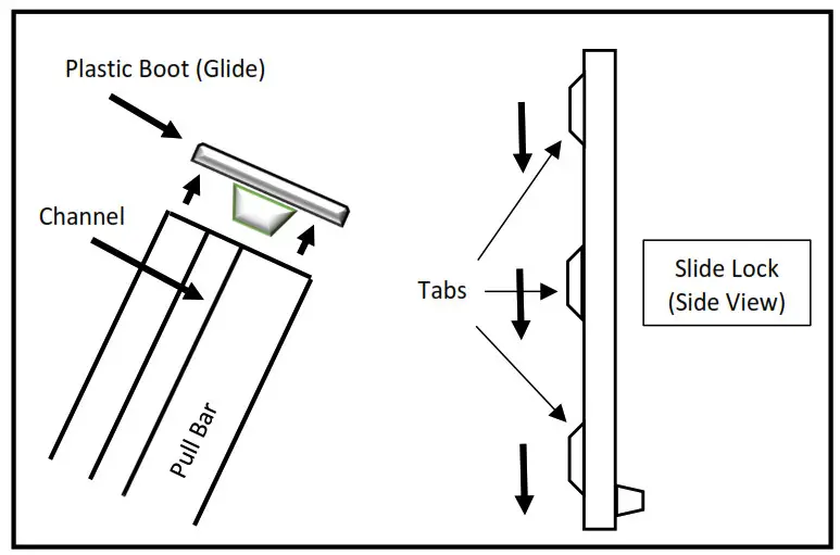CASPER Double Screen Door With the pull