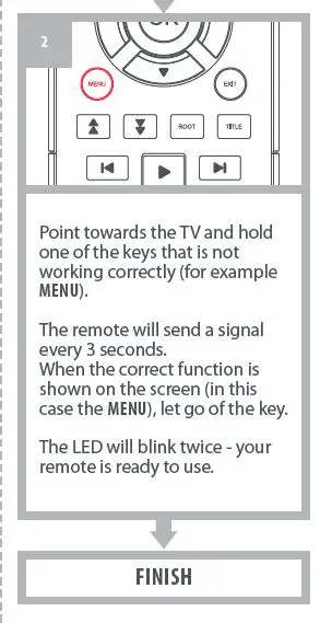 ONE FOR ALL URC 1919 Toshiba TV Replacement Remote fig-7