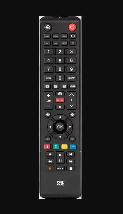 ONE FOR ALL URC 1919 Toshiba TV Replacement Remote