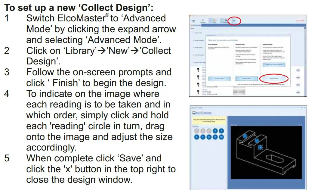 elcometer 415 Paint powder Gauge measuring on smooth surface User Guide - Elcomaster Collect Design