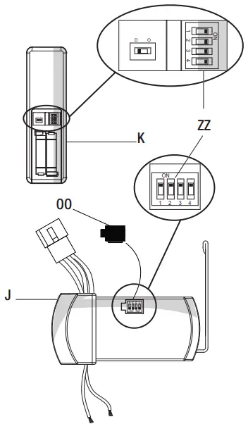Remote control and receiver