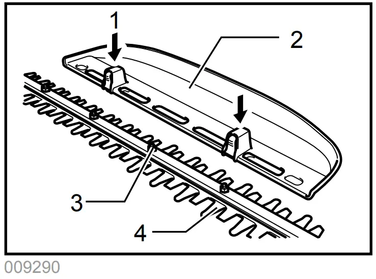 makita DUH551 Cordless Hedge Trimmer - fig 13