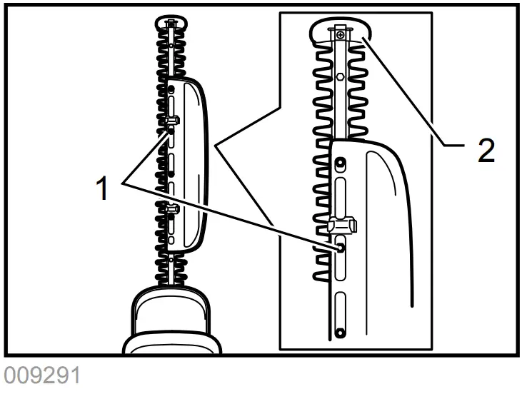 makita DUH551 Cordless Hedge Trimmer - fig 14