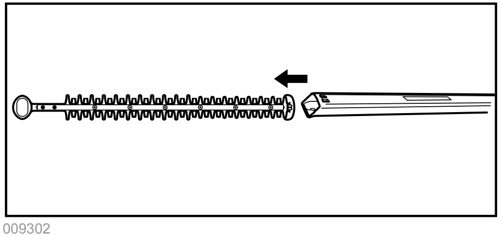 makita DUH551 Cordless Hedge Trimmer - fig 23