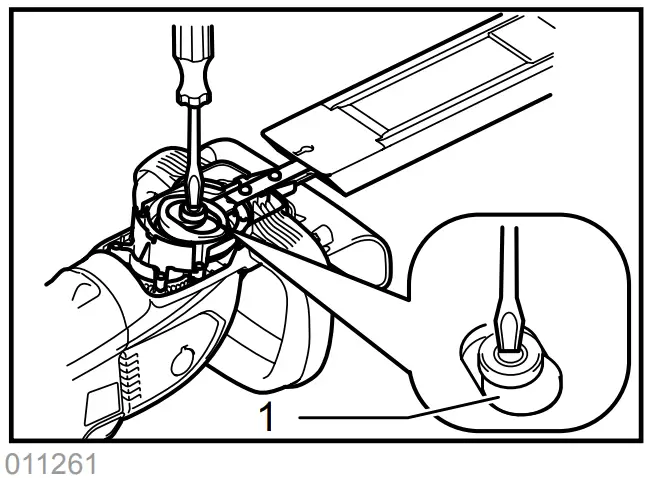 makita DUH551 Cordless Hedge Trimmer - fig 25