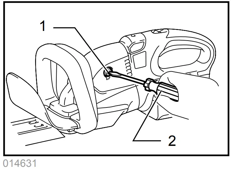 makita DUH551 Cordless Hedge Trimmer - fig 28