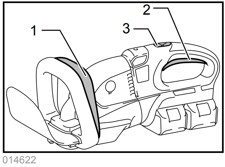makita DUH551 Cordless Hedge Trimmer - fig 4