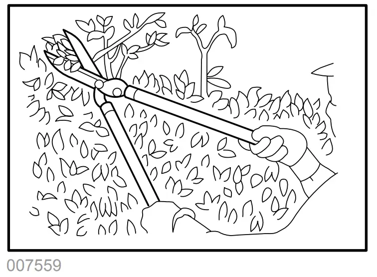 makita DUH551 Cordless Hedge Trimmer - fig 6