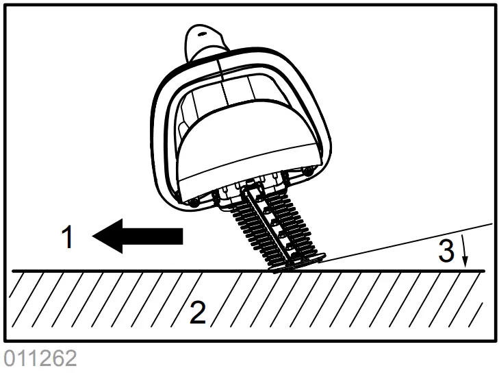 makita DUH551 Cordless Hedge Trimmer - fig 8