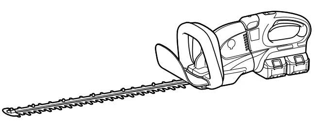 makita DUH551 Cordless Hedge Trimmer