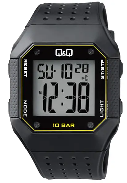 Q Q Watches YP12598D MULTI FUNCTION SPORT LCDWATCH-PROD