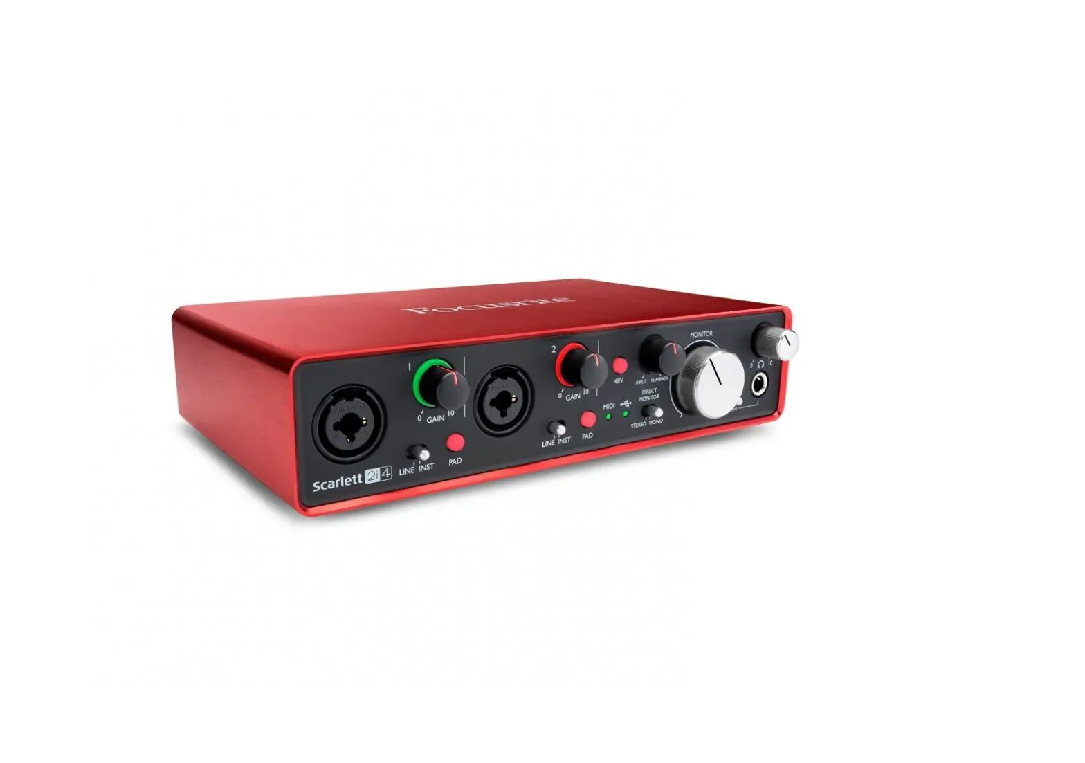 Focusrite Scarlett 2i4 Usb Audio Interface With Pro Tools User Guide