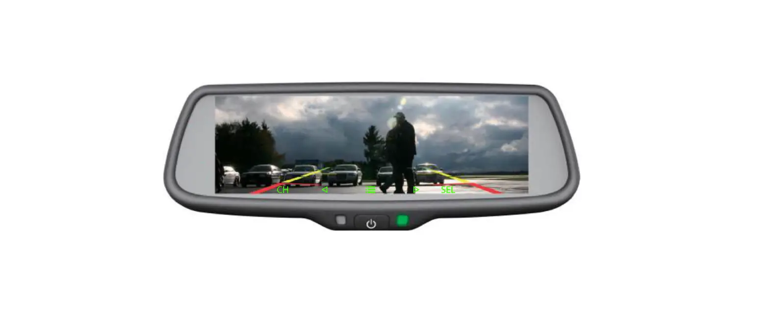 Brandmotion Fltw-7692v3 Lcd Display Mirror User Manual