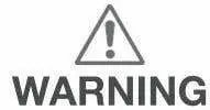 Rosewill RBWS-20015 Wireless Charging Alarm Instruction Manual - Warning or Caution icon