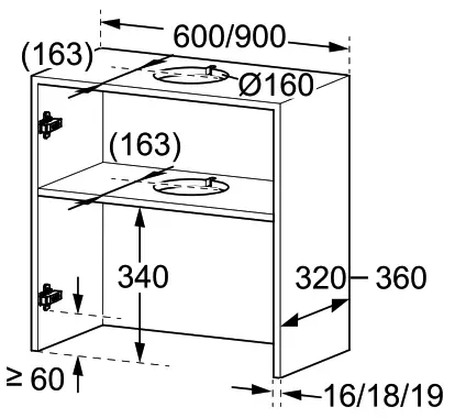 Neff D65XAM2S0 Extractor hood -- fig 9