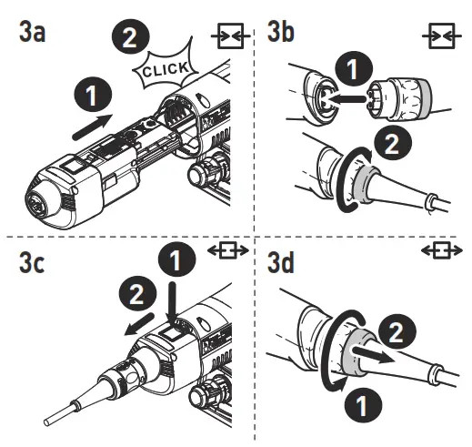 FESTOOL Cordless Orbital Sande dtcach