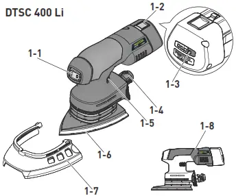 FESTOOL Cordless Orbital Sande product