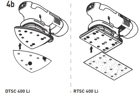 FESTOOL Cordless Orbital SandeDust extraction