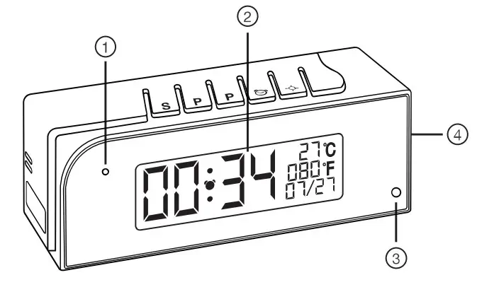 ZUIDID IP-006 HD 1080P Wireless Security WiFi Camera - Figure 1