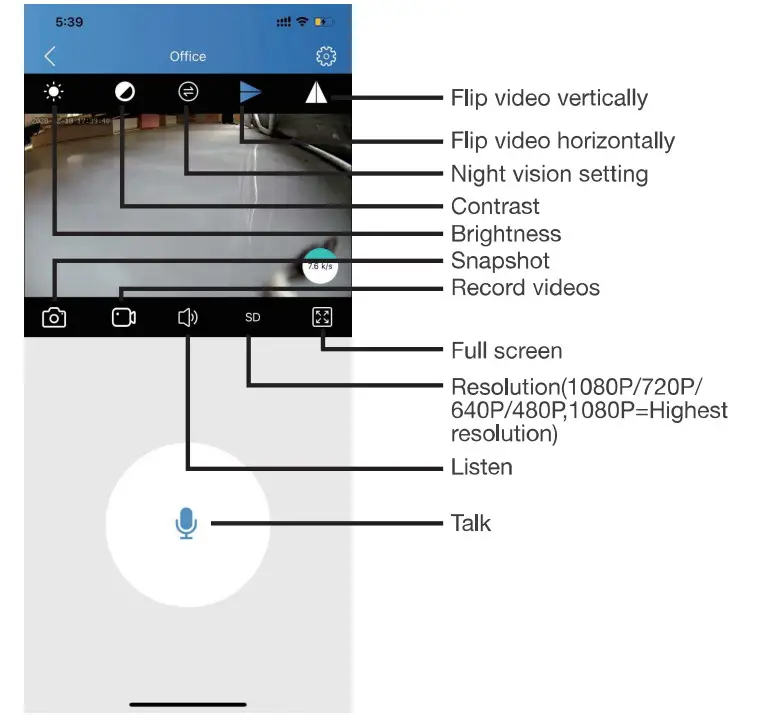 ZUIDID IP-006 HD 1080P Wireless Security WiFi Camera - Figure 13