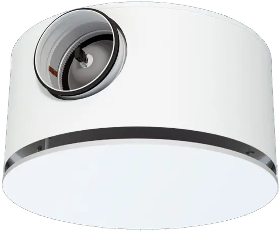 Lindab LCF Circular Unperforated Face Plate Vissible Diffuser