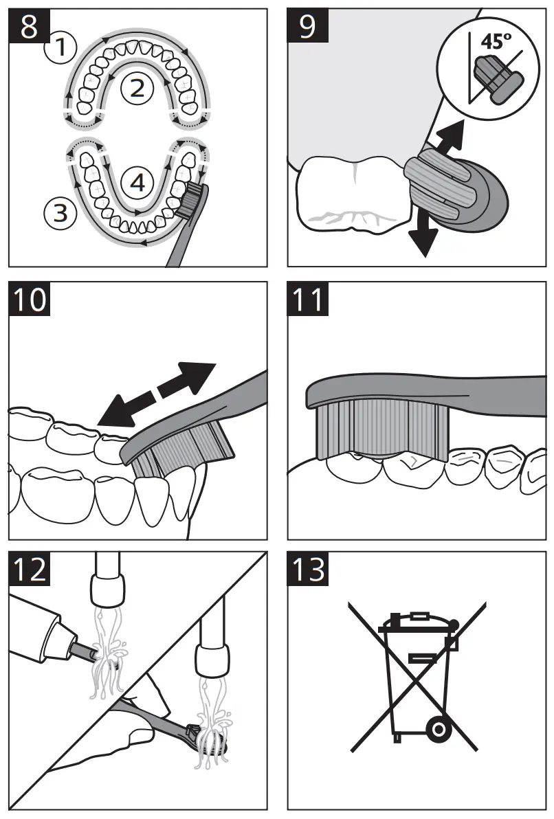 PHILIPS HY1100 One by Sonicare Battery Toothbrush - parts 2