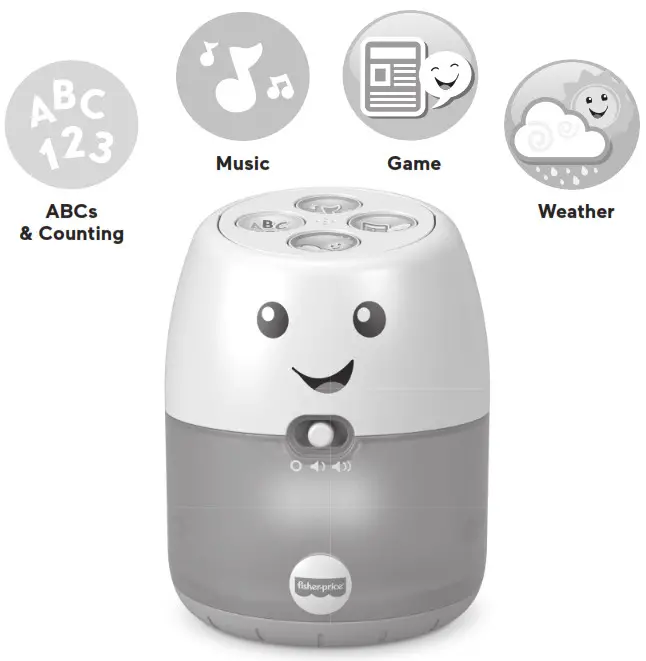 fisher-price Laugh & Learn Babble & Wobble Hub - Overview2