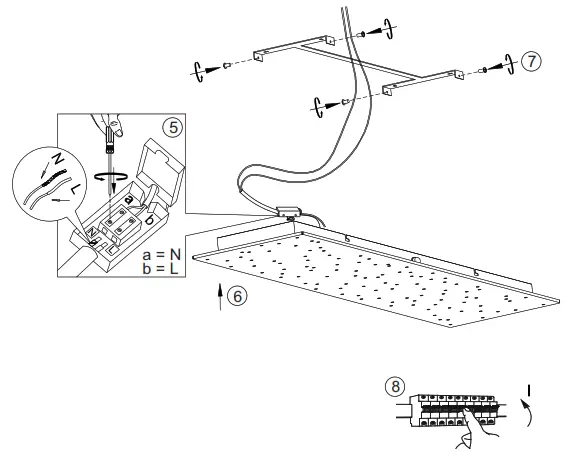 Paul Neuhaus 14672 Sparkle Ceiling Light - fig2