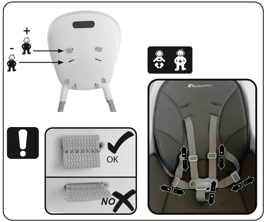 bebeconfort Avista 2-In-1 Highchair 12