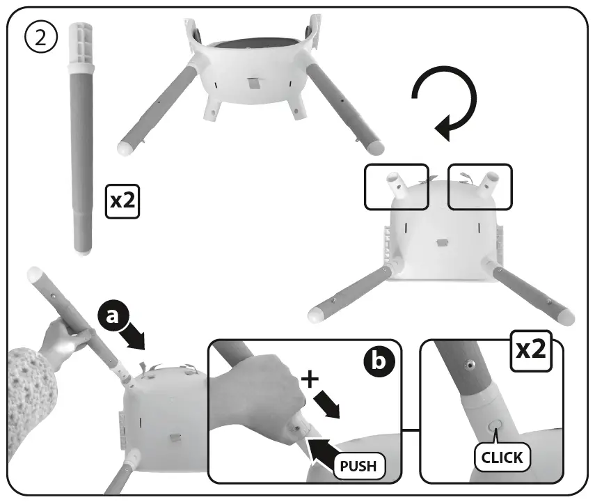 bebeconfort Avista 2-In-1 Highchair 3