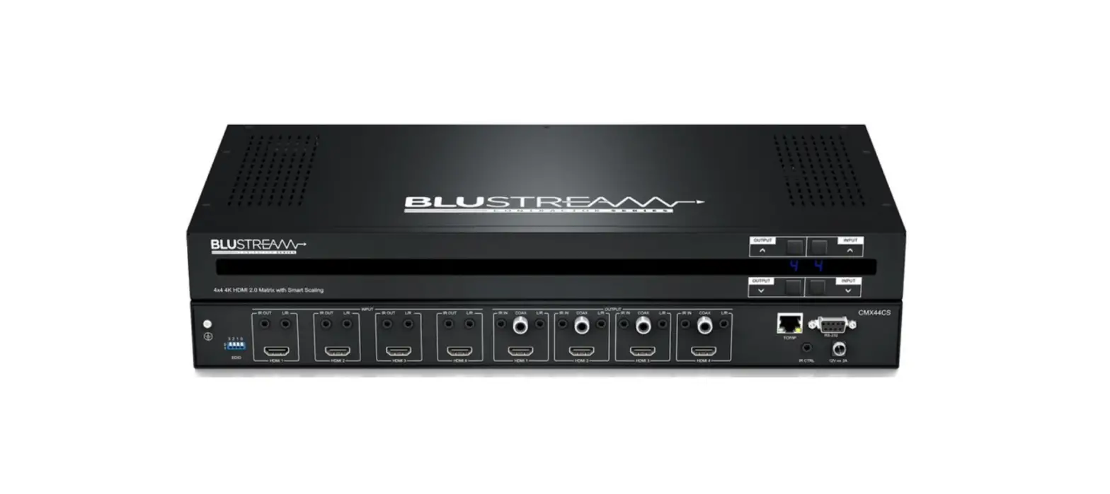 Blustream Cmx44cs Contractor User Manual Blustream Cmx44cs Contractor User Manual