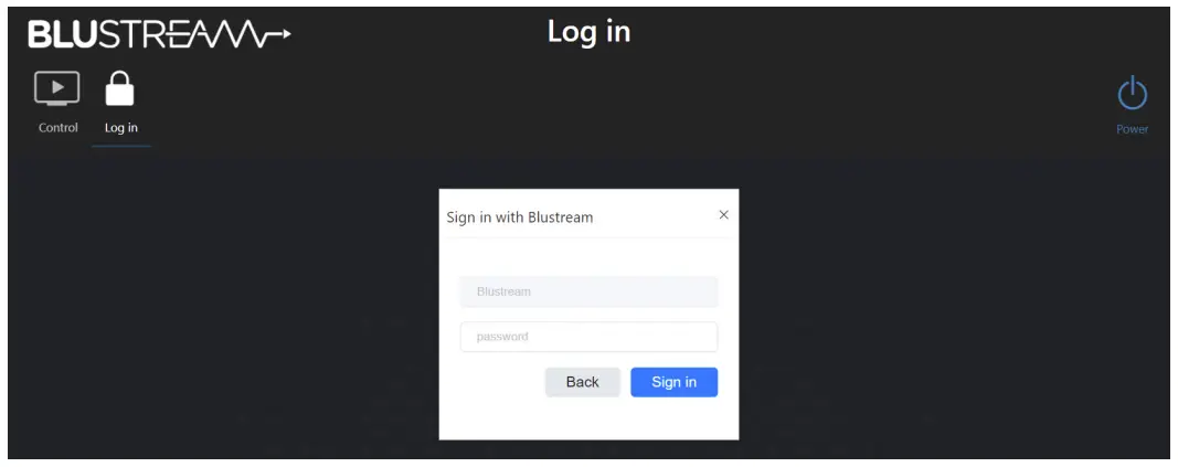 Login Page