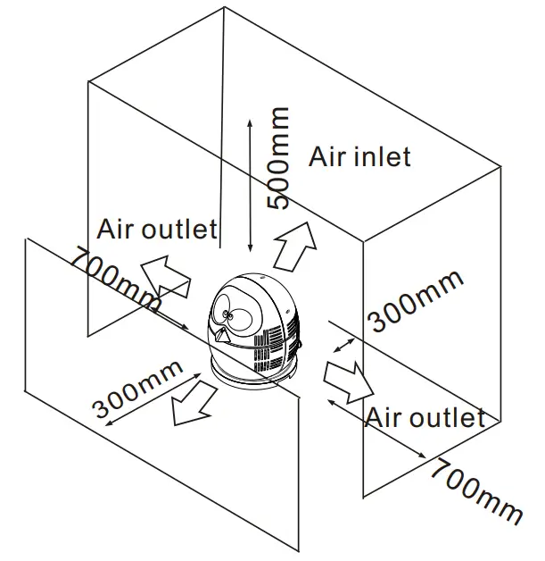 KMP Penguin 5KW Mini Pool Heat Pump - Fig 2