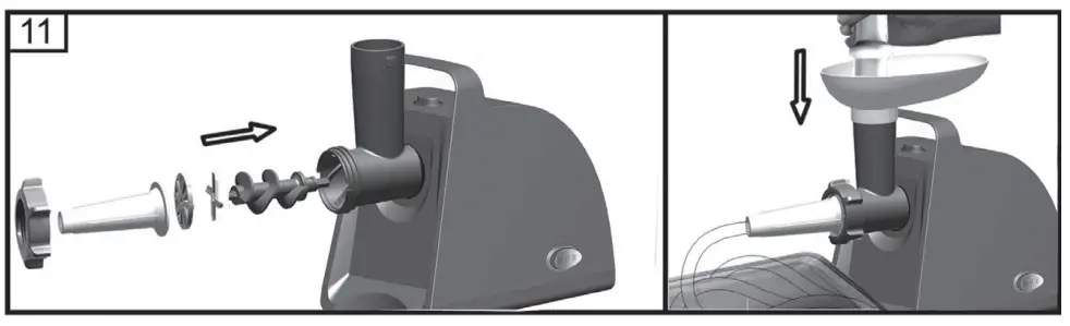 ARDESTO MGL 1730R Electric Meat Grinder - DESCRIPTION 3