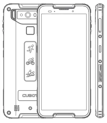 CUBOT MT6761 5 0 Quest Sports Rugged Smartphone-