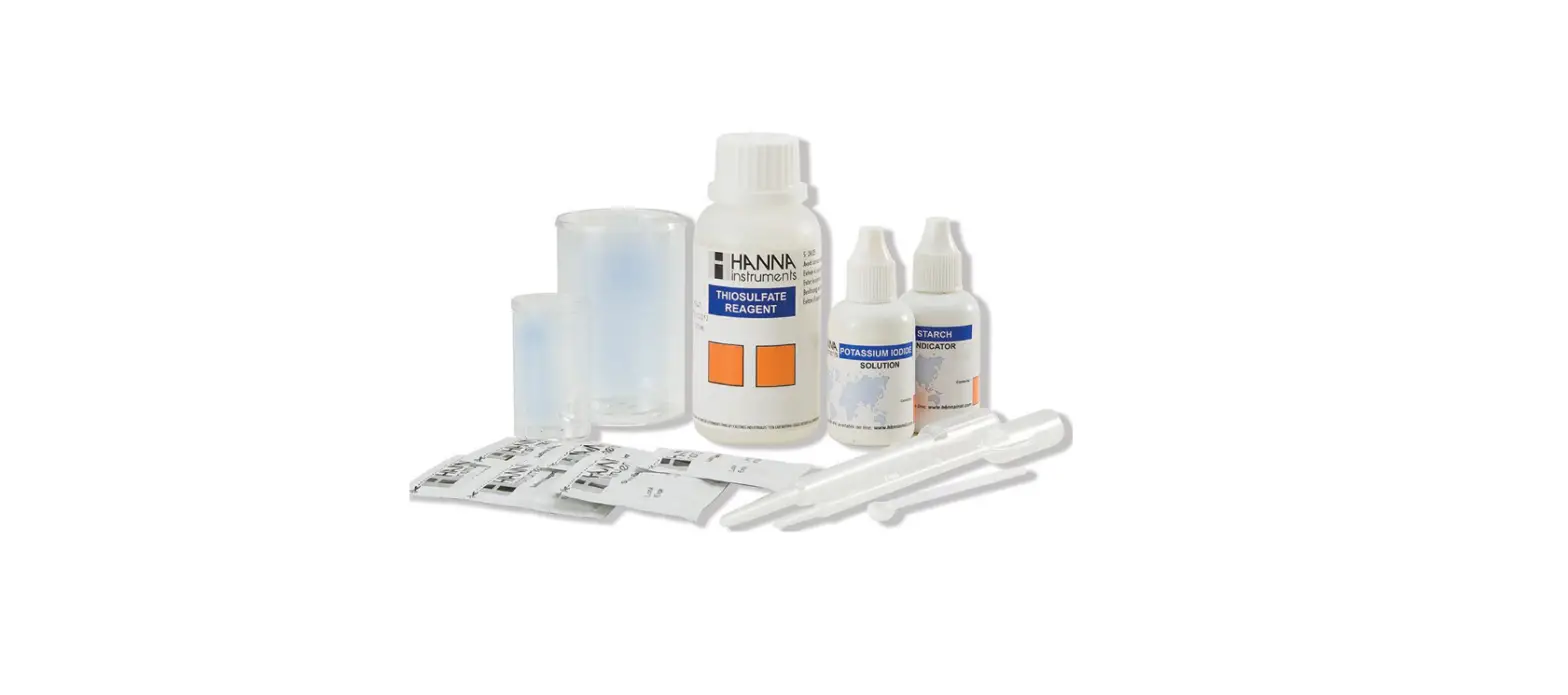 Hanna Instruments Hi 38022 Total Chlorine High Range Test Kit Instruction Manual