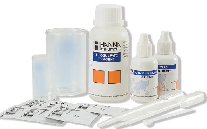 HANNA instruments HI 38022 Total Chlorine High Range Test Kit-PRO