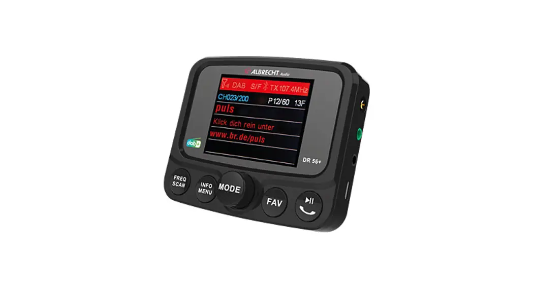 Albrecht Dr56 Dab+/bluetooth Autoradio-adapter User Manual